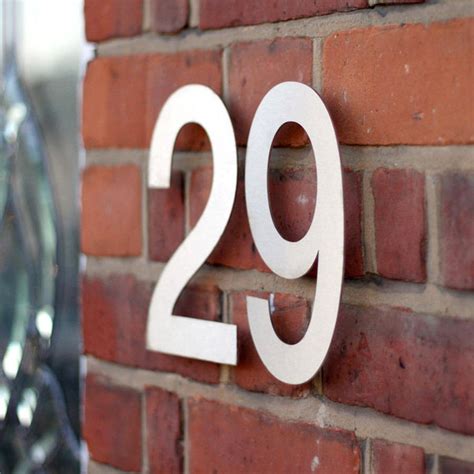 large metal numbers for house|12 inch building address numbers.